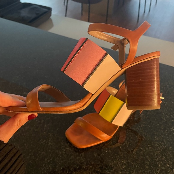 Paul Smith Color Block Heeled Sandal - Picture 5 of 10